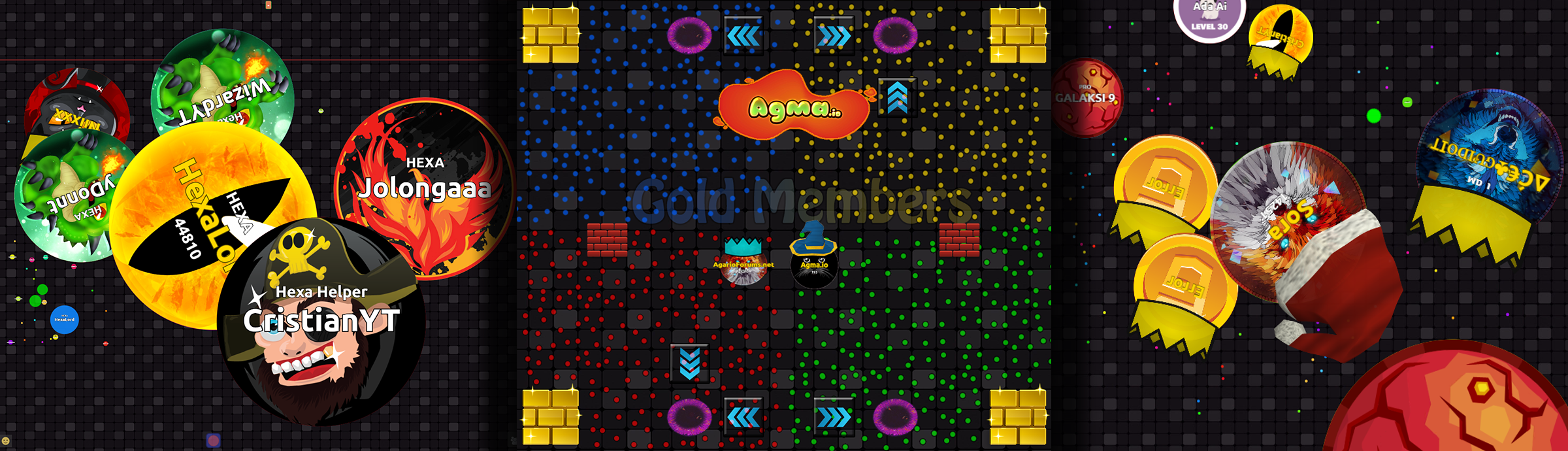 Agma.io - Gameplay